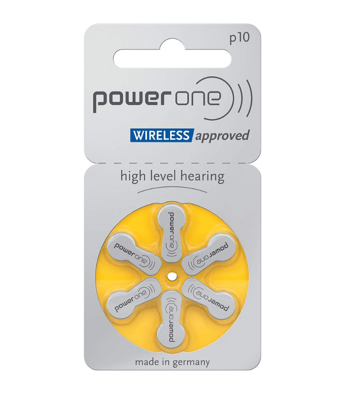 Power One P10 Hearing Aid Battery