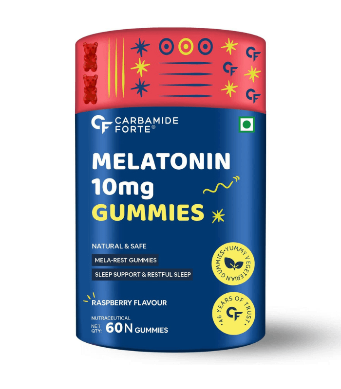Carbamide Forte Melatonin Gummies for Better Sleep