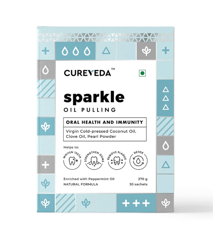 Cureveda Sparkle Oil Pulling for Mouth