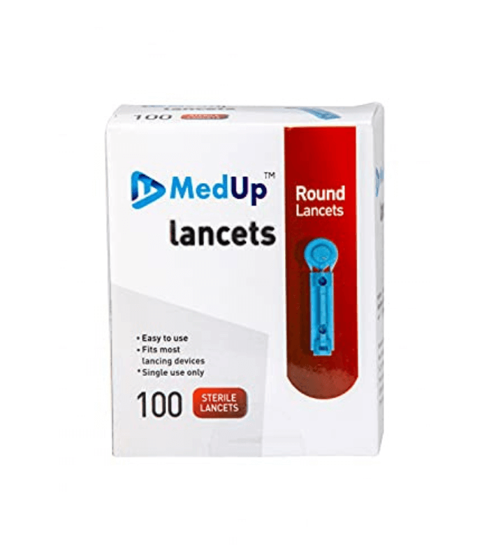 MedUp Round Lancet Needles
