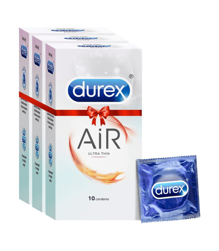 Durex Air Condoms for Men Pack of 3