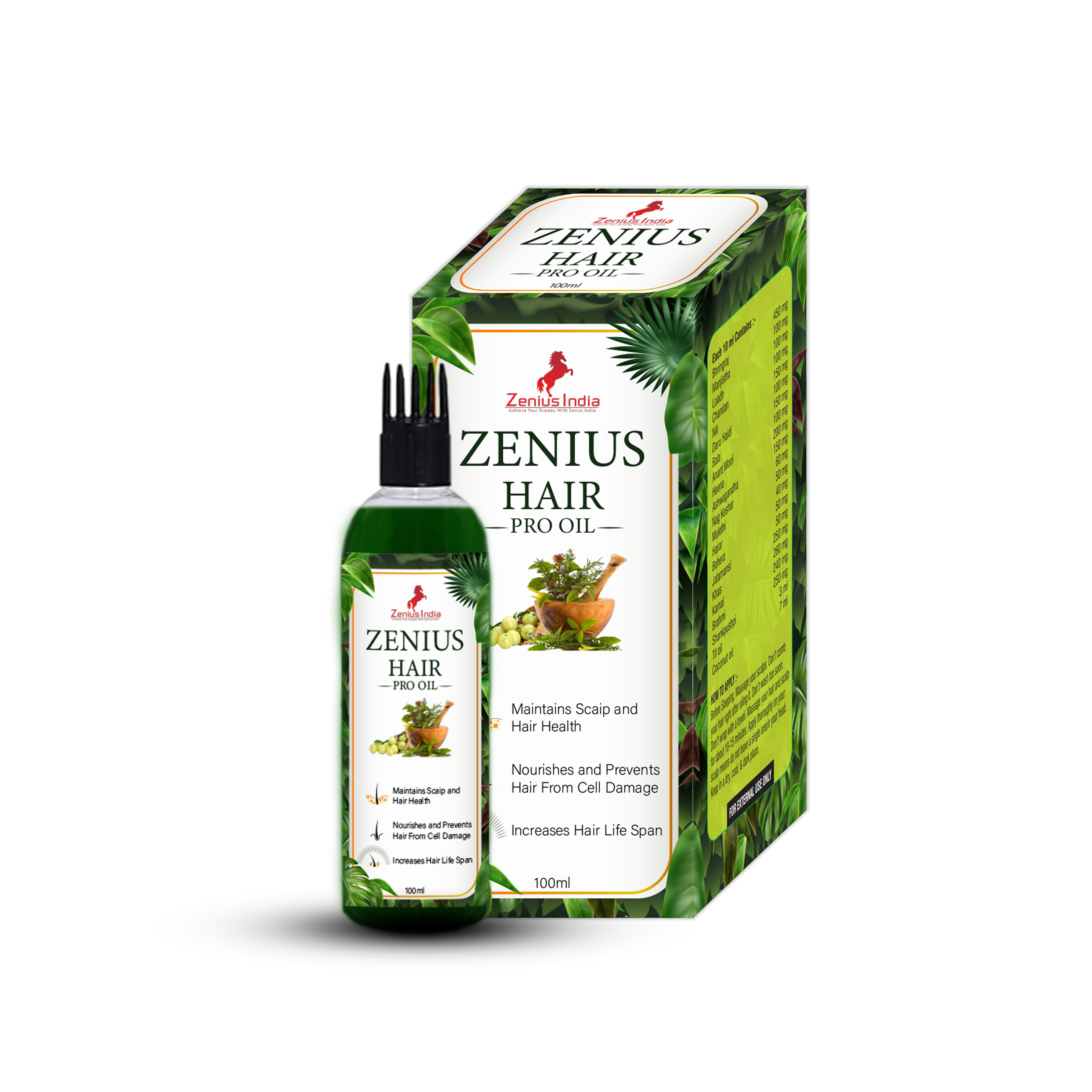 Zenius Hair Pro Oil 3 2023
